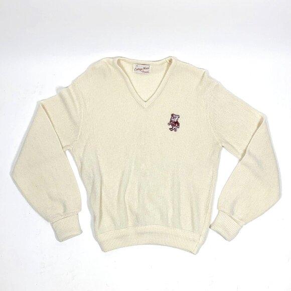 American Vintage Other - Vintage 70s College Wear By Gepner MSU Mississippi State Sweater Men’s M